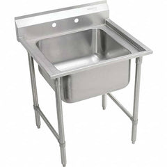 ELKAY - Stainless Steel Sinks Type: Scullery Sink Outside Length: 27 (Inch) - Makers Industrial Supply