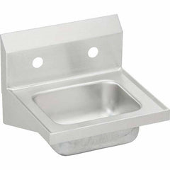 ELKAY - Stainless Steel Sinks Type: Hand Sink Outside Length: 16-3/4 (Inch) - Makers Industrial Supply