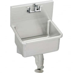 ELKAY - Stainless Steel Sinks Type: Utility Sink Outside Length: 25 (Inch) - Makers Industrial Supply