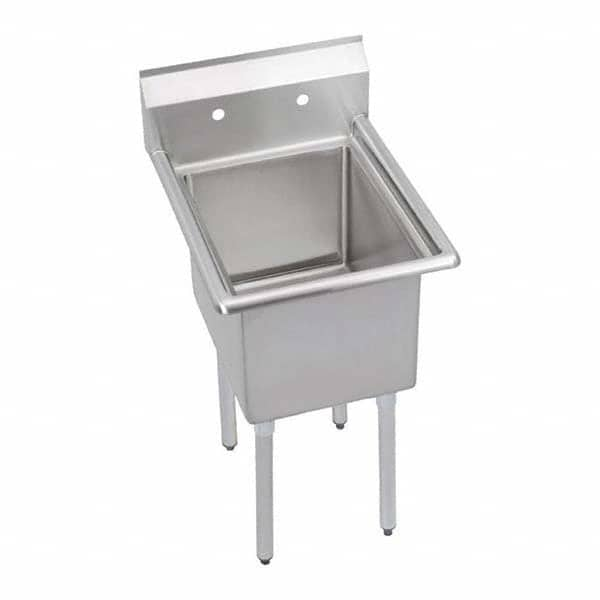 ELKAY - Stainless Steel Sinks Type: Scullery Sink Outside Length: 21 (Inch) - Makers Industrial Supply