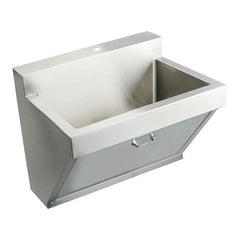 ELKAY - Stainless Steel Sinks Type: Surgeon's Scrub Sink Outside Length: 30 (Inch) - Makers Industrial Supply