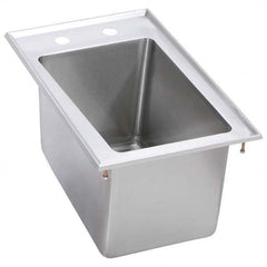 ELKAY - Stainless Steel Sinks Type: Drop In Sink Outside Length: 13-1/2 (Inch) - Makers Industrial Supply