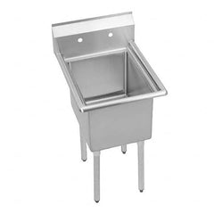 ELKAY - Stainless Steel Sinks Type: Scullery Sink Outside Length: 25 (Inch) - Makers Industrial Supply