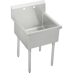 ELKAY - Stainless Steel Sinks Type: Scullery Sink Outside Length: 33 (Inch) - Makers Industrial Supply