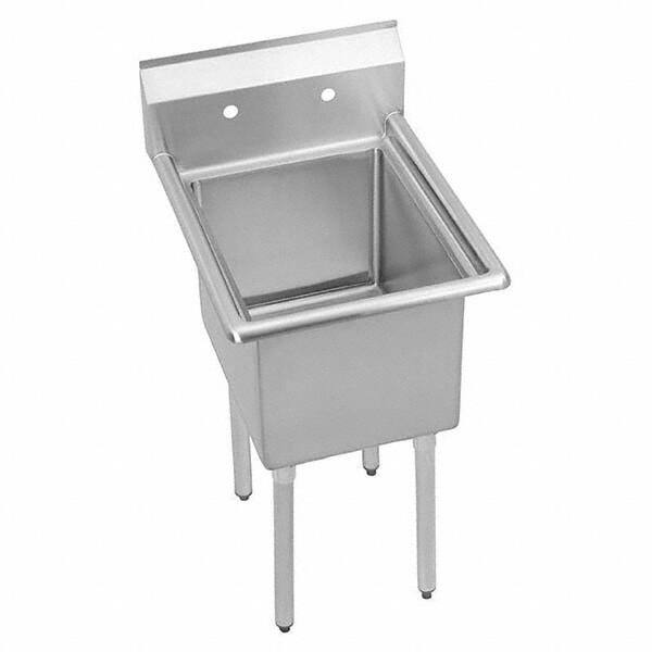 ELKAY - Stainless Steel Sinks Type: Scullery Sink Outside Length: 23 (Inch) - Makers Industrial Supply