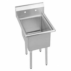 ELKAY - Stainless Steel Sinks Type: Scullery Sink Outside Length: 23 (Inch) - Makers Industrial Supply