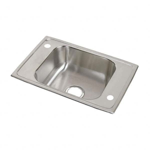 ELKAY - Stainless Steel Sinks Type: Drop In Sink Outside Length: 25 (Inch) - Makers Industrial Supply