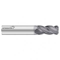 12mm Dia. x 76mm Overall Length 4-Flute 1.5mm C/R Solid Carbide SE End Mill-Round Shank-Center Cut-FC18 - Makers Industrial Supply