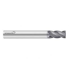 10mm Dia. x 50mm Overall Length 4-Flute 2mm C/R Solid Carbide SE End Mill-Round Shank-Center Cut-FC18 - Makers Industrial Supply