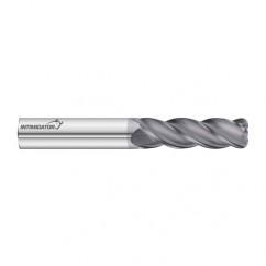 1" Dia. x 6 Overall Length 4-Flute .060 C/R Solid Carbide SE End Mill-Round Shank-Center Cut-FC18 - Makers Industrial Supply