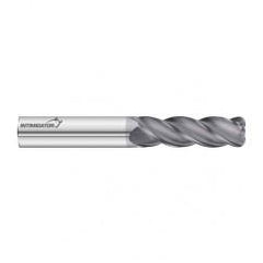 1" Dia. x 6 Overall Length 4-Flute .060 C/R Solid Carbide SE End Mill-Round Shank-Center Cut-FC18 - Makers Industrial Supply