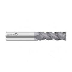 1/2 Dia. x 4 Overall Length 4-Flute Square End Solid Carbide SE End Mill-Round Shank-Center Cut-FC18 - Makers Industrial Supply