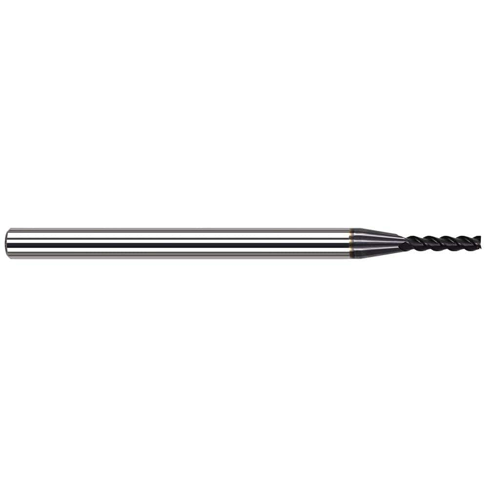 Harvey Tool - Corner Radius & Corner Chamfer End Mills; Mill Diameter (mm): 1.20 ; Mill Diameter (Inch): 3/64 ; Mill Diameter (Decimal Inch): 0.0470 ; End Type: Corner Radius ; Corner Radius (Decimal Inch): 0.0050 ; Number of Flutes: 3 - Exact Industrial Supply