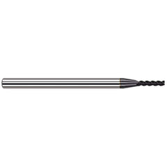 Harvey Tool - Corner Radius & Corner Chamfer End Mills; Mill Diameter (mm): 1.20 ; Mill Diameter (Inch): 3/64 ; Mill Diameter (Decimal Inch): 0.0470 ; End Type: Corner Radius ; Corner Radius (Decimal Inch): 0.0050 ; Number of Flutes: 3 - Exact Industrial Supply