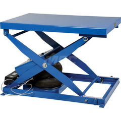 Mobile Battery Lift Table: 2,000 lb Capacity, 9 to 33″ Lift Height, 48″ Platform Width, 32″ Platform Length