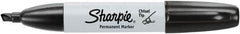 Sharpie - Black Permanent Marker - Chisel Tip, AP Nontoxic Ink - Makers Industrial Supply