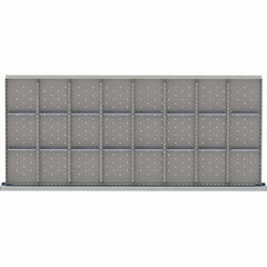 LISTA - 24-Compartment Drawer Divider Layout for 3.15" High Drawers - Makers Industrial Supply