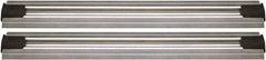 Quantum Storage - 2-1/2" Wide, Open Shelving Accessory/Component - Aluminum, Anodized Aluminum Finish, 180" Long, Use with Wire Shelving Units - Makers Industrial Supply