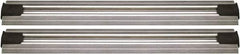 Quantum Storage - 2-1/2" Wide, Open Shelving Accessory/Component - Aluminum, Anodized Aluminum Finish, 108" Long, Use with Wire Shelving Units - Makers Industrial Supply