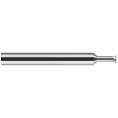 Harvey Tool - 0.08" Diam 90° 0.014" Chamfer 4-Flute Solid Carbide Back Chamfer - Exact Industrial Supply