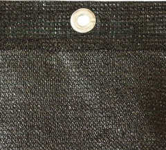 Tenax - Woven Polypropylene Privacy Screen - Black - Makers Industrial Supply