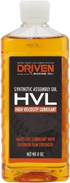 Joe Gibbs Driven Racing Oil - 8 oz Automotive Synthetic Multi-Use Lubricant - Lubricating Oil, 300°F Resistance - Makers Industrial Supply