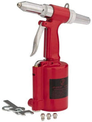 PRO-SOURCE - 3/32, 1/8, 5/32 & 3/16" Capacity, Air Riveter - 4 CFM, 14mm Long Stroke, 1/4 NPT Inlet - Makers Industrial Supply