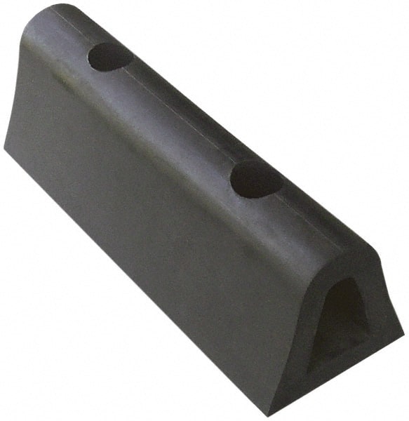 Vestil - Synthetic Rubber Extruded Half-Oval Fender Bumper - Makers Industrial Supply