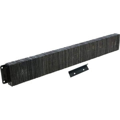 Vestil - 96 Inch Wide x 12 Inch High x 4 Inch Projection Laminated Dock Bumper - 96 Inch Wide x 12 Inch High x 4 Inch Projection Laminated Dock Bumper - Makers Industrial Supply