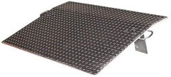 Vestil - 4,300 Lb Aluminum Dock Plate - 36" Long x 72" Wide x 5" High - Makers Industrial Supply