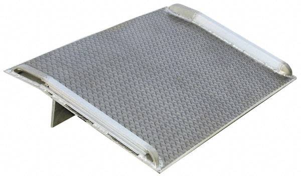 Vestil - 9,000 Lb Aluminum Dock Board - 48" Long x 84" Wide x 7" High - Makers Industrial Supply