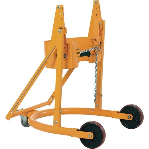 Value Collection - 1,496 Lb Load Capacity, Drum Carrier/Rotator - For 55 Gal Drums - Makers Industrial Supply