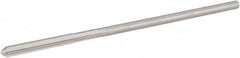 Hertel - #43 Cobalt 4 Flute Chucking Reamer - Straight Flute, 0.081" Straight Shank, 3/4" Flute Length, 3" OAL - Makers Industrial Supply