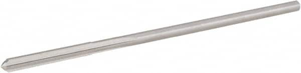 Hertel - #41 Cobalt 4 Flute Chucking Reamer - Straight Flute, 0.0928" Straight Shank, 3/4" Flute Length, 3-1/2" OAL - Makers Industrial Supply