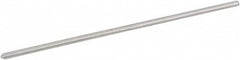 Hertel - #68 High Speed Steel 3 Flute Chucking Reamer - Straight Flute, Straight Shank, 1/2" Flute Length, 1-3/8" OAL - Makers Industrial Supply