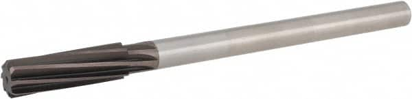 Hertel - 21/32" High Speed Steel 8 Flute Chucking Reamer - Makers Industrial Supply