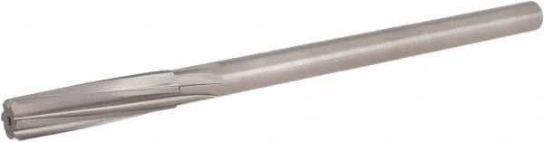 Hertel - 31/64" High Speed Steel 6 Flute Chucking Reamer - Makers Industrial Supply