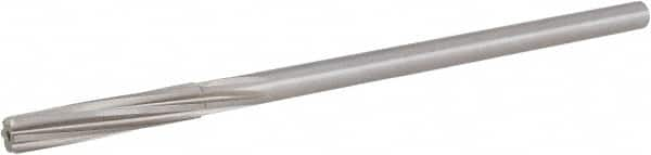 Hertel - 15/64" High Speed Steel 6 Flute Chucking Reamer - Makers Industrial Supply