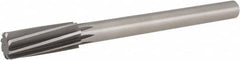 Hertel - 7/8" High Speed Steel 8 Flute Chucking Reamer - Makers Industrial Supply