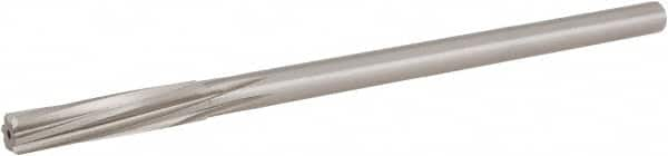 Hertel - 7/16" High Speed Steel 6 Flute Chucking Reamer - Makers Industrial Supply