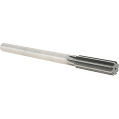 Hertel - 0.755" High Speed Steel 8 Flute Chucking Reamer - Makers Industrial Supply