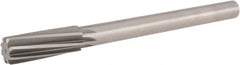 Hertel - 31/32" Cobalt 8 Flute Chucking Reamer - Spiral Flute, Straight Shank, 2-5/8" Flute Length, 10" OAL - Makers Industrial Supply