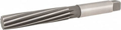 Hertel - 1-3/8" Diam, Straight Shank, 6.31" Flute, Hand Reamer - Makers Industrial Supply