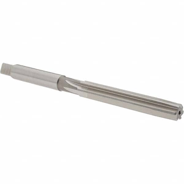 Hertel - 3/8" Diam, Straight Shank, 2-1/2" Flute, Hand Reamer - Makers Industrial Supply