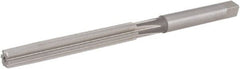 Hertel - 15/32" Diam, Straight Shank, 2.88" Flute, Hand Reamer - Makers Industrial Supply