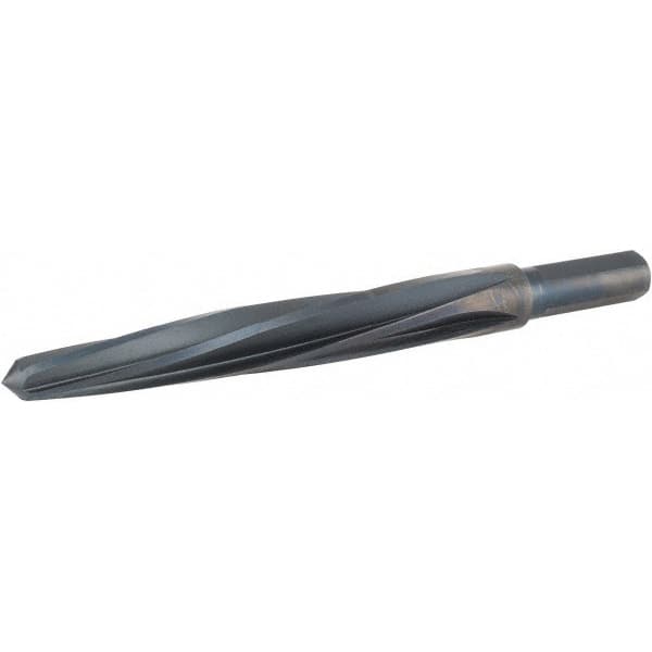 Hertel - 9/16" Reamer Diam, 1/2" Straight Shank with Flats, Bridge Reamer - Makers Industrial Supply