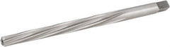 Hertel - #2 Pin, 0.2008" Diam, 0.1605" Small End, 13/64" Diam Straight Shank, 1-15/16" Flute, Taper Pin Reamer - Makers Industrial Supply