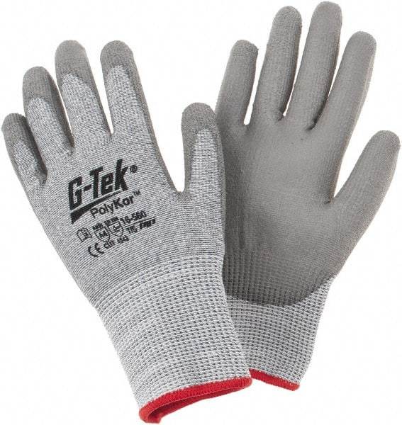 PIP - Size S, ANSI Cut Lvl A4, Cut Resistant Gloves - Palm & Fingers Coated, Gray - Makers Industrial Supply