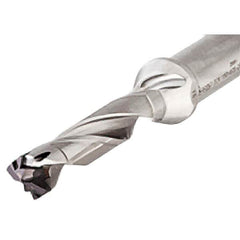 Iscar - 0.945" to 0.98" Diam, 5xD, 4.72" Max Depth, 1-1/4" Shank Diam, 8.58" OAL, Replaceable-Tip Drill - FCP, ICK, ICK-2M, ICM, ICN, ICP, iCP-2M Insert, 24 Seat Size, 45391224 Toolholder, Series SumoCham - Makers Industrial Supply