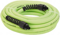 Legacy - 3/8" ID x 0.61" OD 35' Long Multipurpose Air Hose - MNPT x MNPT Ends, 300 Working psi, 150°, 1/4" Fitting, Green - Makers Industrial Supply